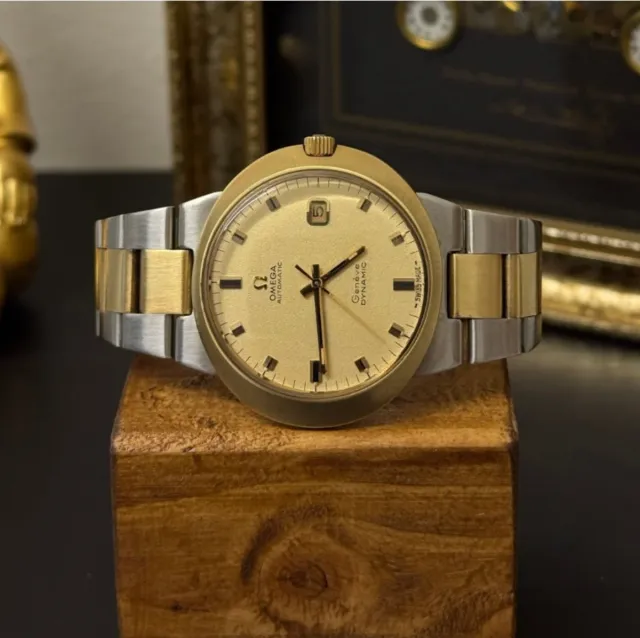 Relógio Omega Dynamic Genéve Automático Ouro 41mm