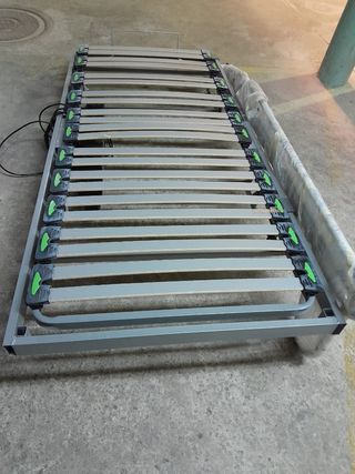 Somier Articulado Eléctrico Gris