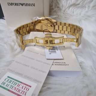 Reloj Emporio Armani Cronógrafo Dorado