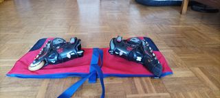 Patines en linea negros talla 28-32