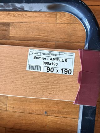 Somier Lamiplus 90x190 + colchón como nuevo