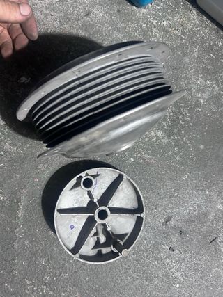 Eje delantero Bultaco Mercurio 155