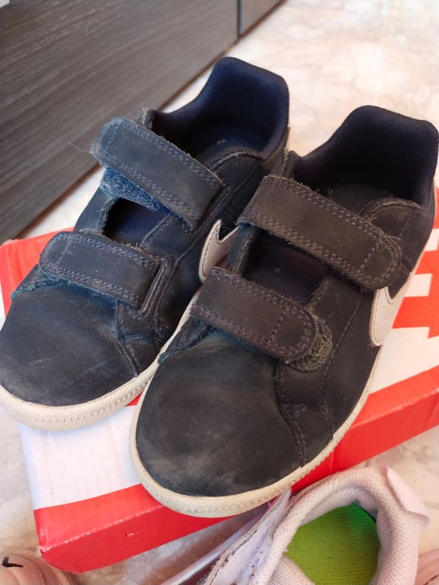 3 pares zapatillas niño velcro