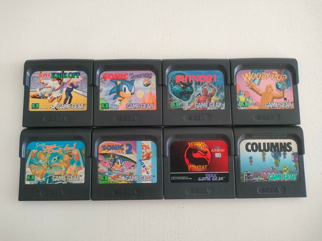 8 Juegos Sega Game Gear
