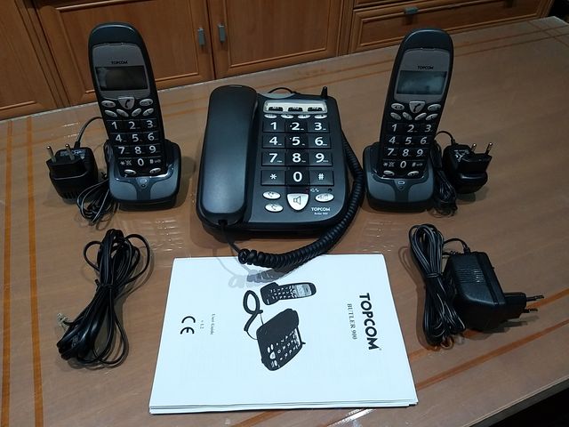 KIT CENTRALITA + 2 TERMINALES INALAMBRICOS