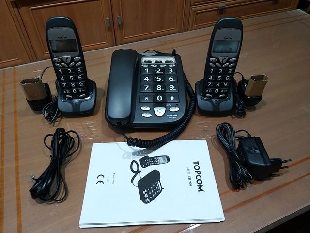 KIT CENTRALITA + 2 TERMINALES INALAMBRICOS