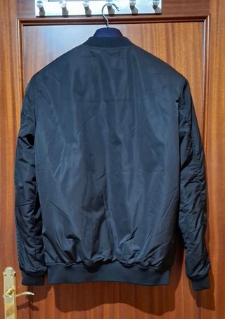 Chaqueta bomber Lee Coast negra