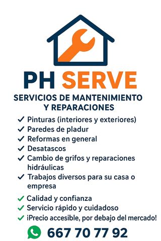 Servicios mantenimiento PH SERVE