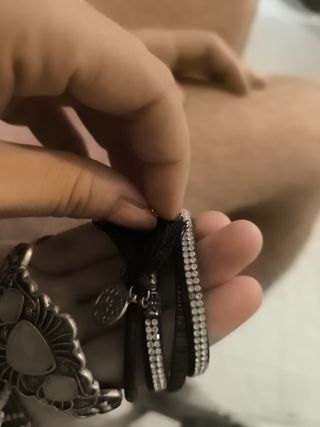 Brazaletes plata & turquesa