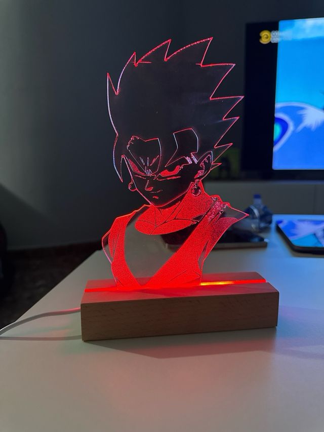 Lampara o Panel LED Dragon Ball