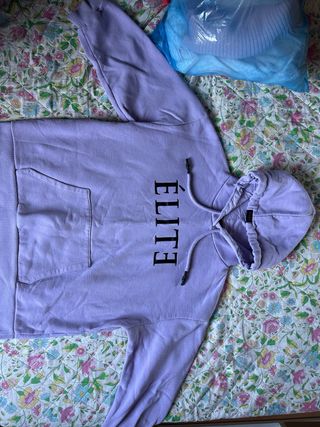 Sudadera morada 'Élite'