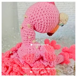 Amigurumi Flamenco Pinky