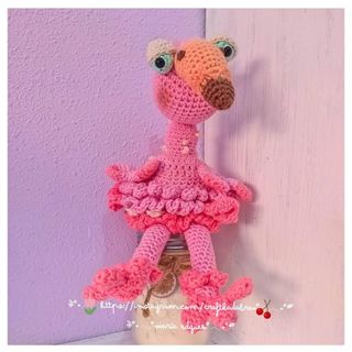 Amigurumi Flamenco Pinky