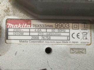 lijadora banda makita 9903