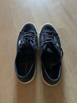 Zapatillas Superga negras 44