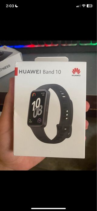 HUAWEI Band 10 - Pulsera Fitness Negra
