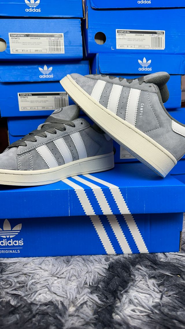 Zapatillas Adidas Campus Gris - 38