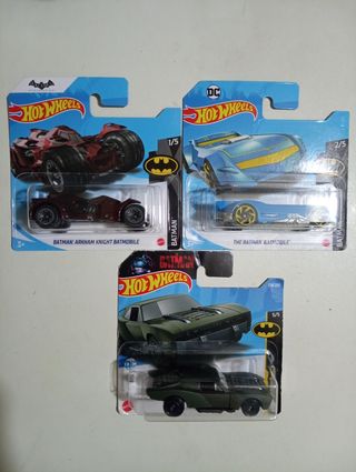 Hot Wheels Batman: 3 coches