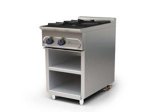 Cocina gas 2 fuegos c/mueble