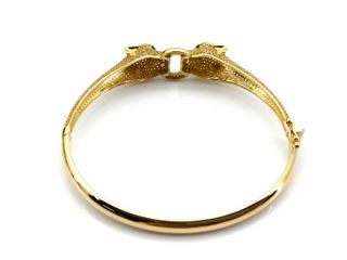 pulsera oro 18k con piedra con circonita