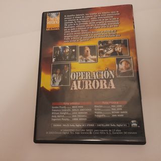 DVD Operación Aurora - Acción bélica