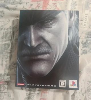 Metal Gear Solid 4 special edition steelbook ps3 