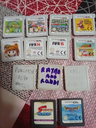 Juegos Nintendo 3DS y DS