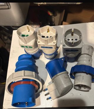 Prese industriali 6 pezzi prese da industriali