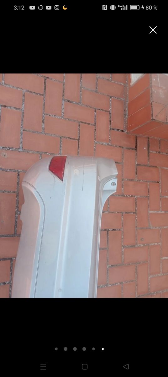 Parachoques trasero Ford Focus MK2