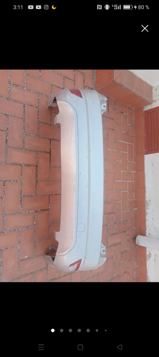 Parachoques trasero Ford Focus MK2