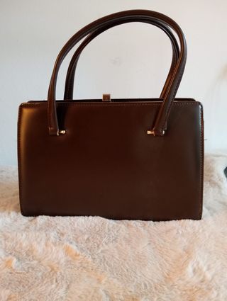 Bolso vintage marrón