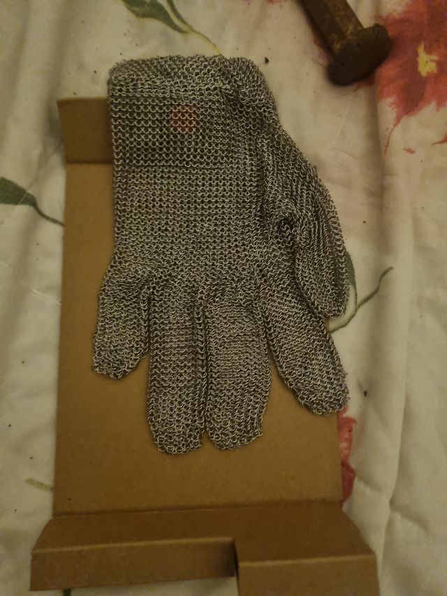 Guante de mallas para carnicero 