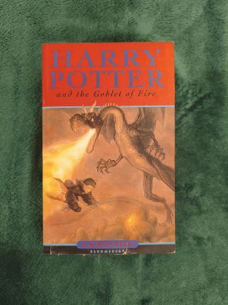 Lote de 4 libros de Hary Potter en ingles