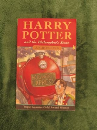 Lote de 4 libros de Hary Potter en ingles