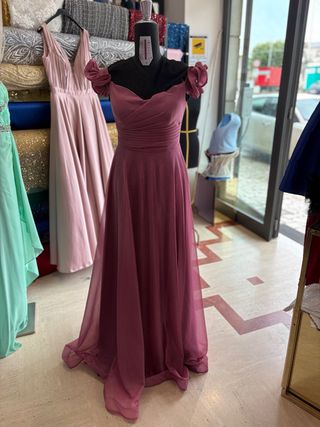 Abito cerimonia rosa