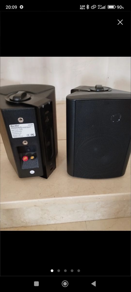 Altavoces Herdio 5'25" negros