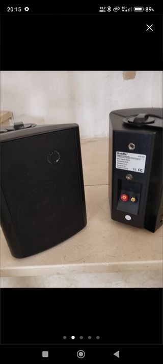 Altavoces Herdio 5'25" negros