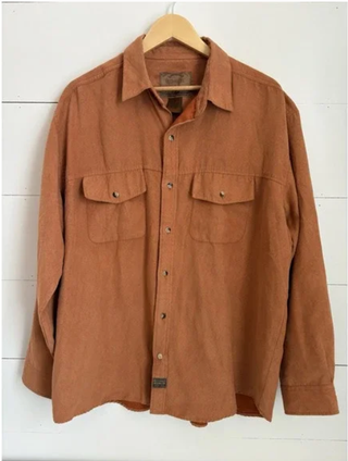 Camisa Outdoor Life marrón - Talla L