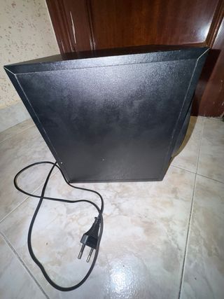 Altavoz Woxter - Subwoofer negro