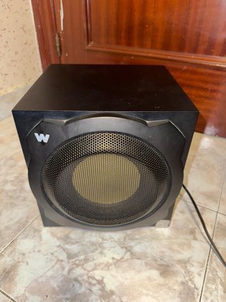 Altavoz Woxter - Subwoofer negro