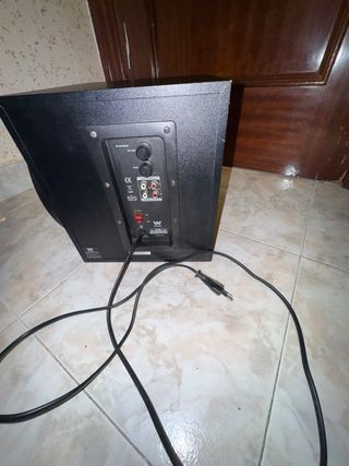 Altavoz Woxter - Subwoofer negro
