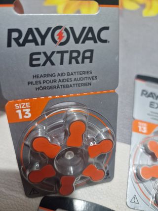 Batterie per apparecchi acustici Rayovac Extra 13