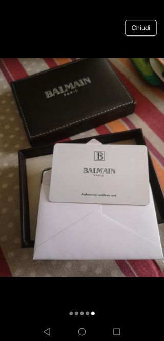 Portasigarette Balmain nuovo