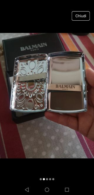 Portasigarette Balmain nuovo