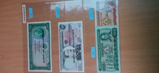 Billetes Mozambique - 100, 50 Escudos