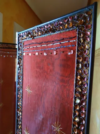 Biombo granate - 3 paneles