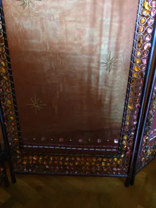 Biombo granate - 3 paneles