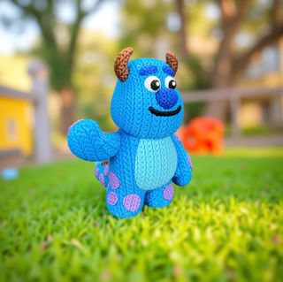Figura de Sulley impresa en 3D