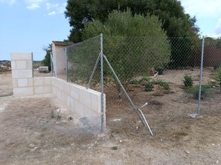Cerramiento finca - bloques hormigón