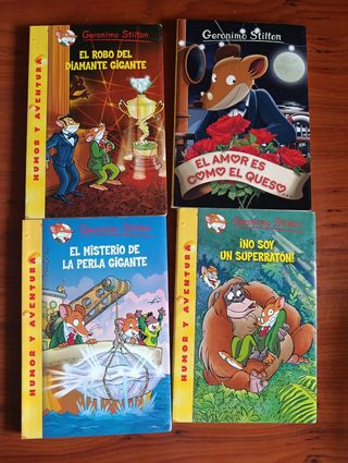 Lote libros Gerónimo Stilton